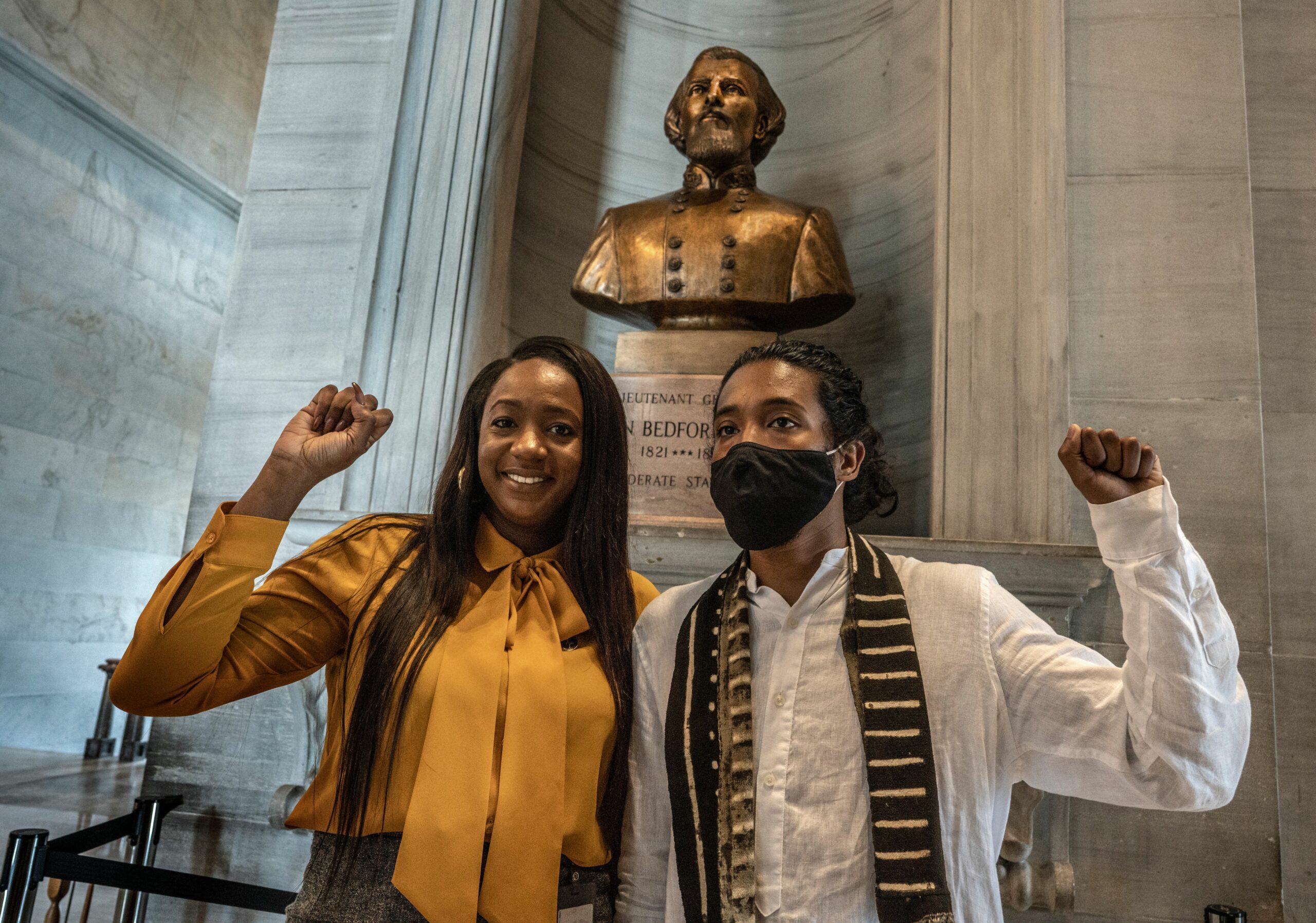 Years in the making, Forrest busting out of State Capitol • Tennessee
