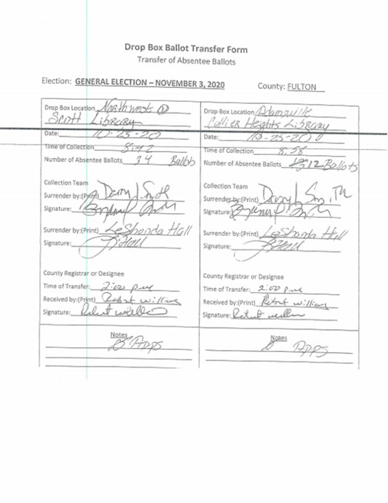 Fulton County Supplied Two Different Versions of 34 Critical Chain of