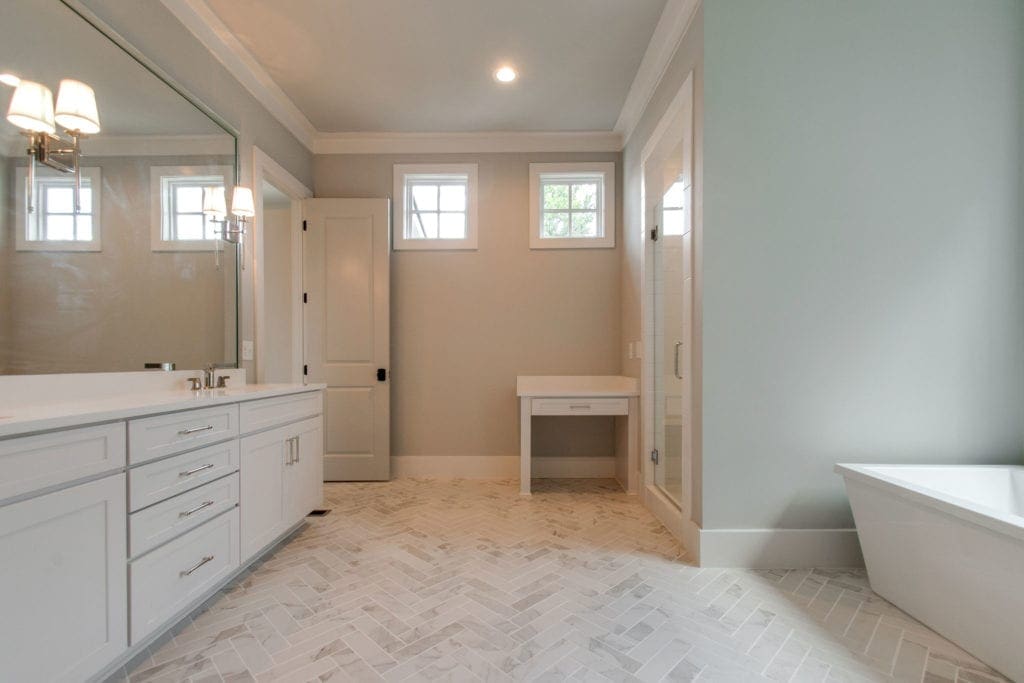 Luxury Bathrooms in Custom Homes Tennessee Valley Homes