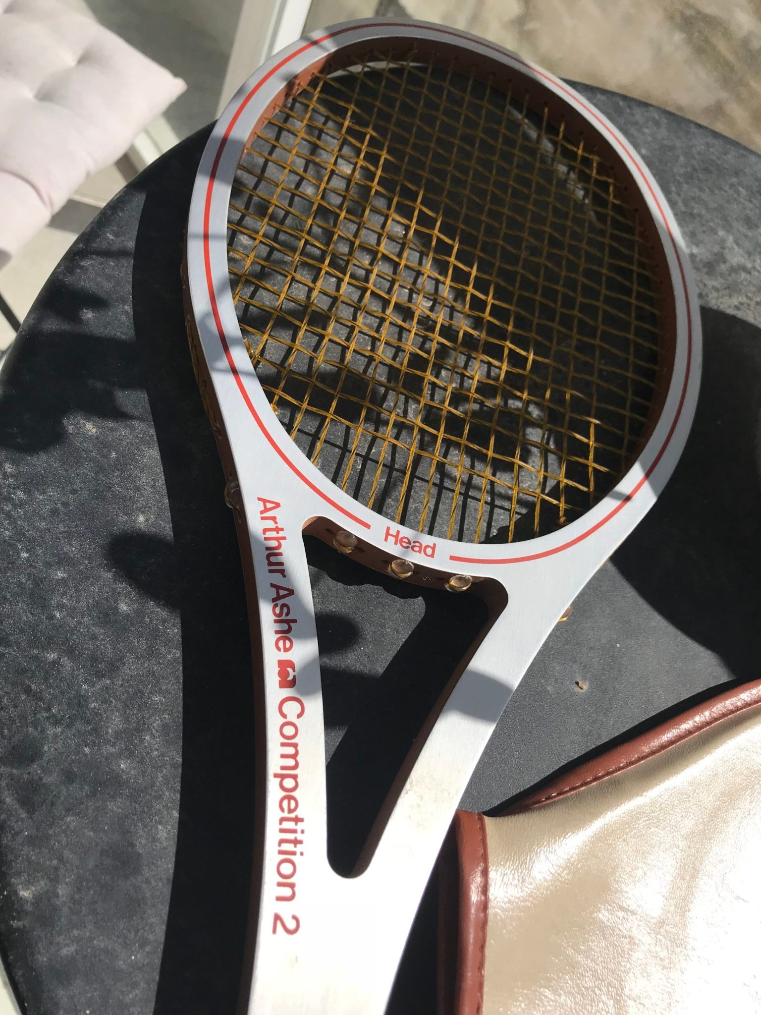 Vintage tennis racquet collection old but gold in the Tennisnerd closet