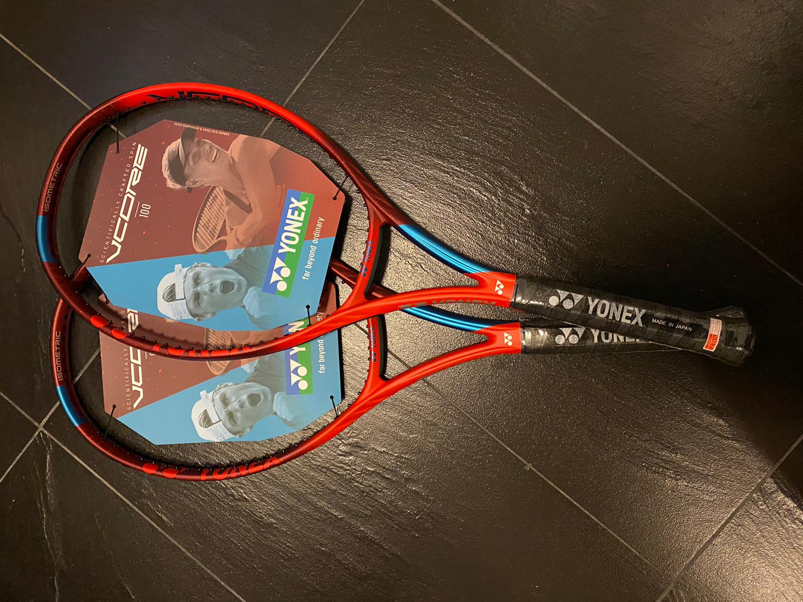 New Yonex VCORE Racquets 2021
