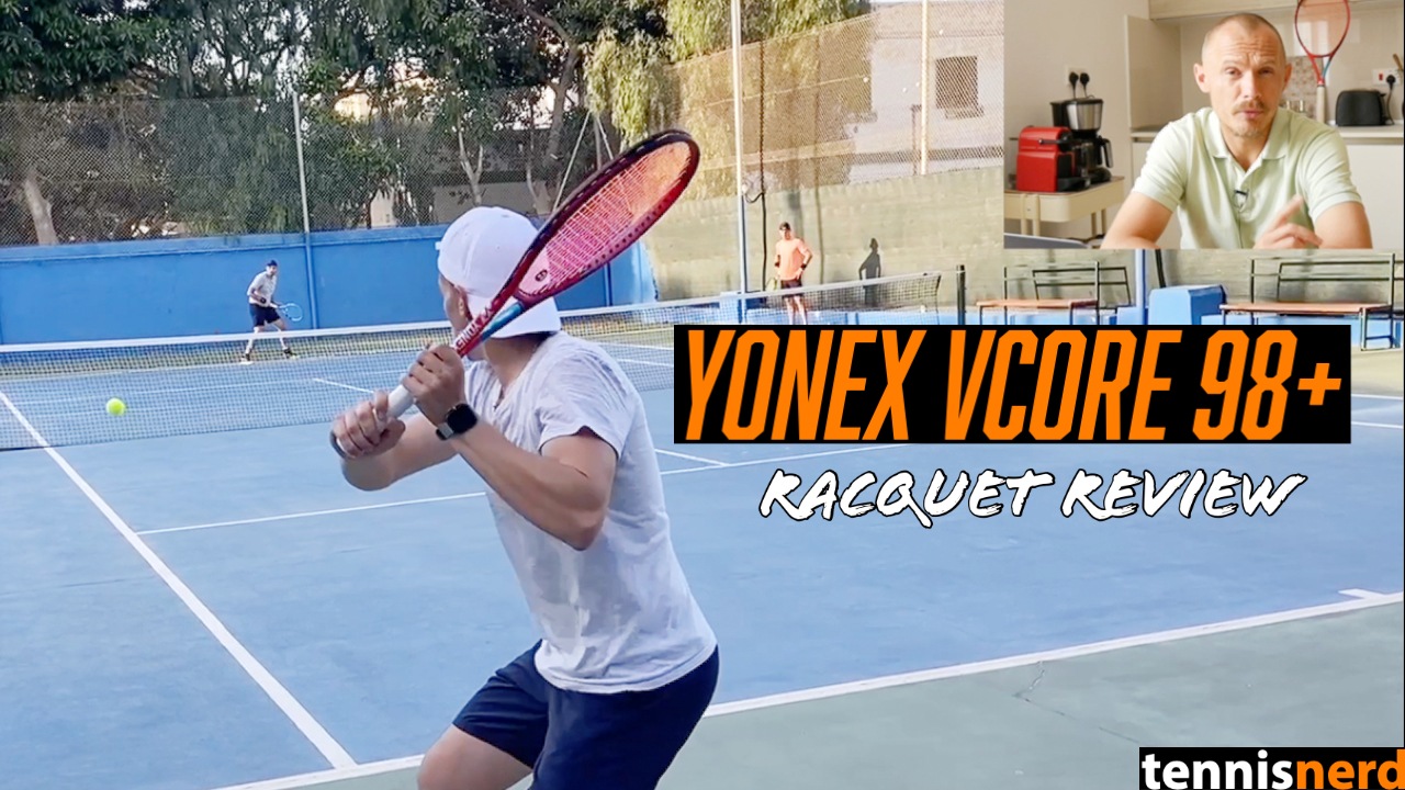 Yonex VCORE 98+ Review Good power and spin