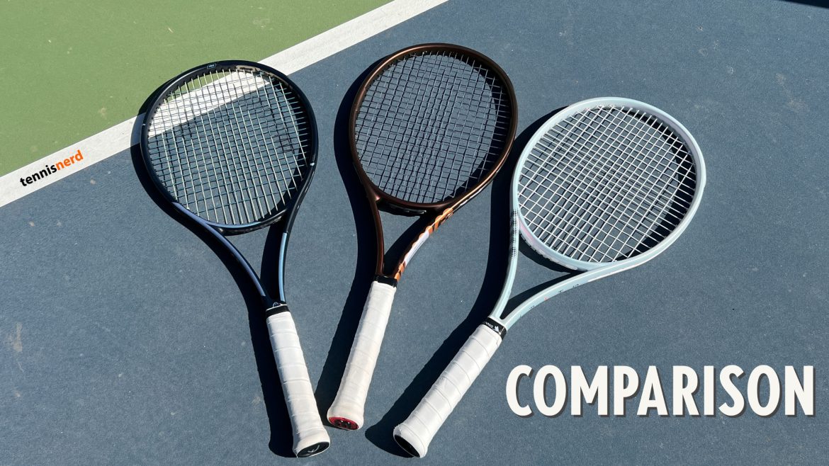 Wilson Shift vs Pro Staff vs HEAD Gravity