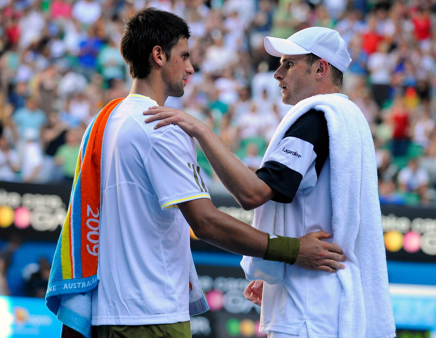 Andy Roddick Novak Djokovic 2009 TennisPAL TennisPAL