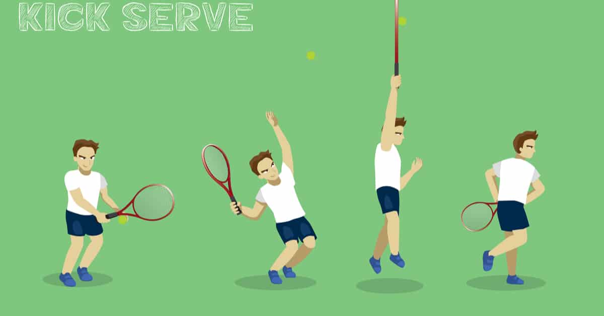 7 Steps To Improve Kick Serve In Tennis (With Pictures)