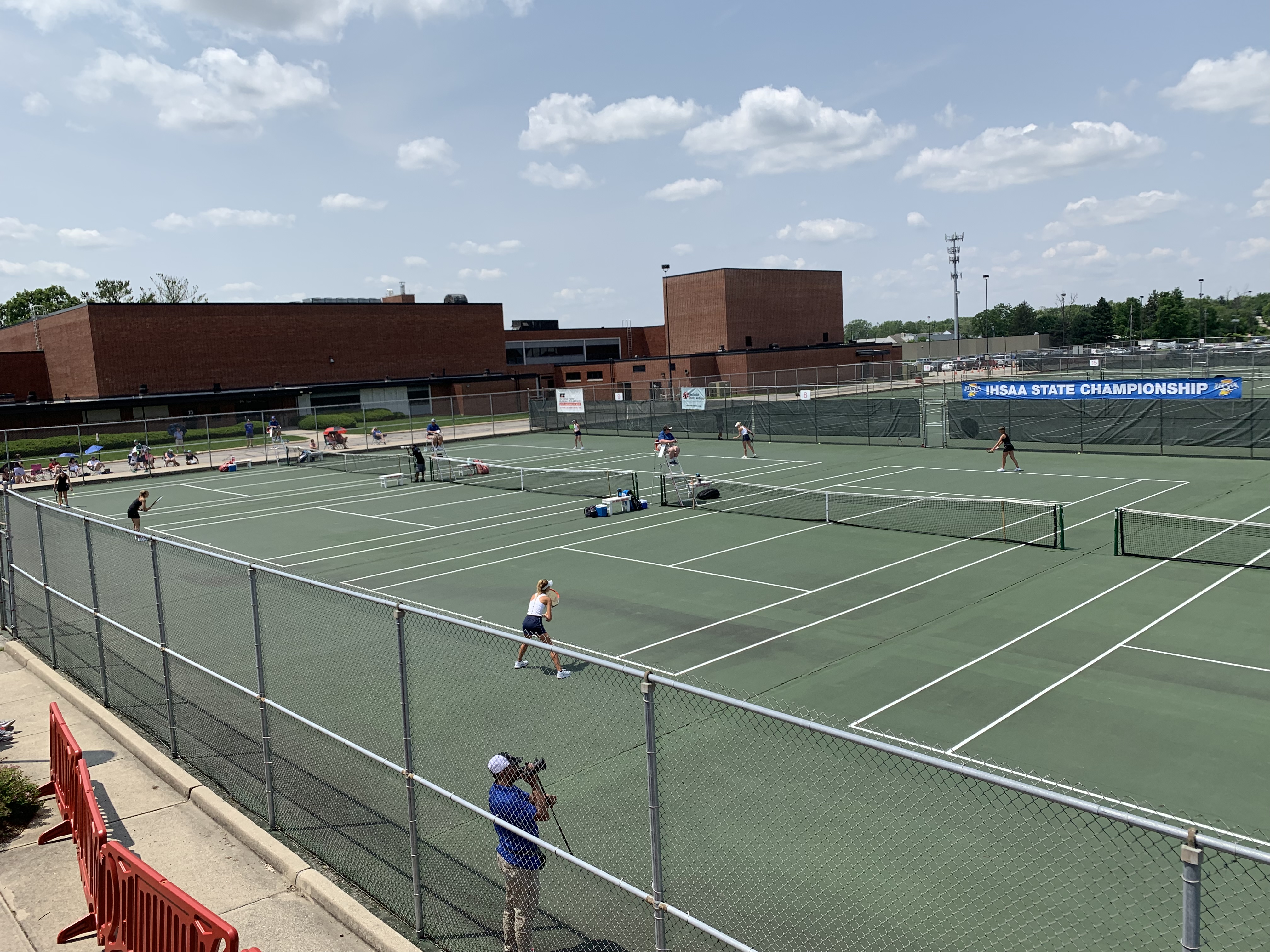Hosting IHSAA Girls State Finals Tennis Program