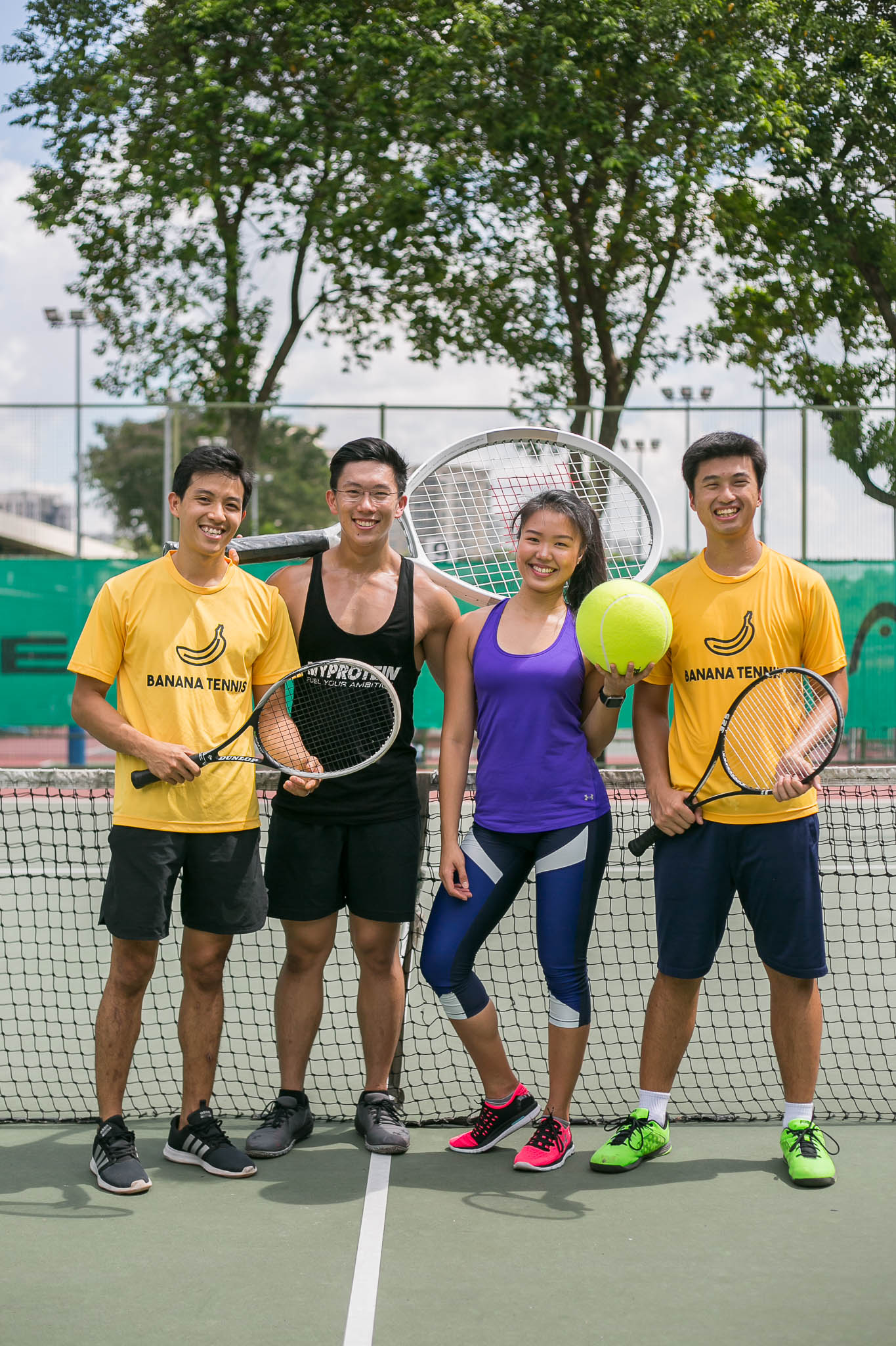 Adults Tennis Lessons Singapore Banana Tennis Academy