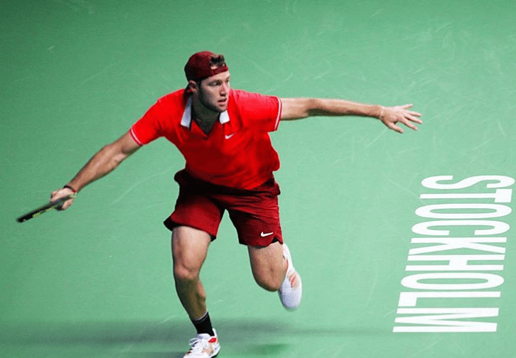 FUNNY. Jack Sock makes fun of himself after winning a single match Tennis Tonic News