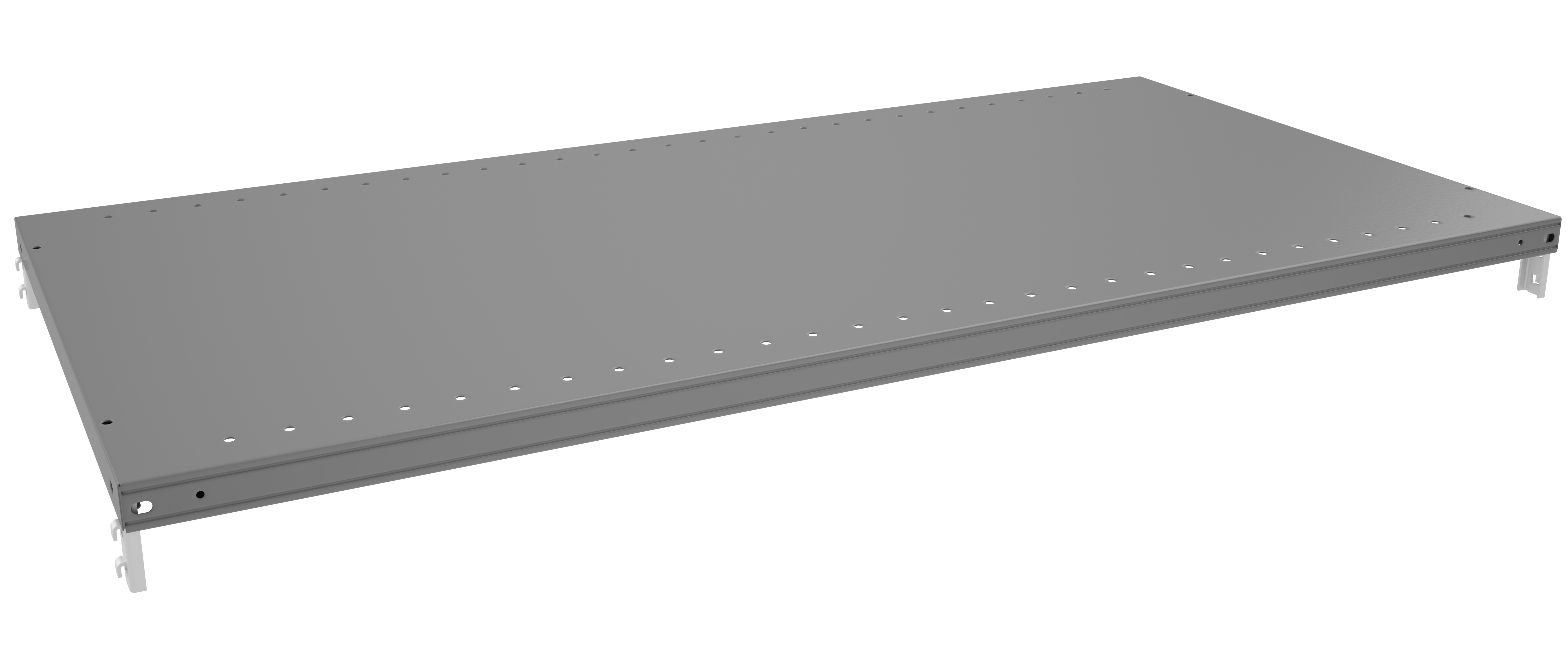 Tennsco Storage Made Easy Industrial Shelf for QLine Shelving 20