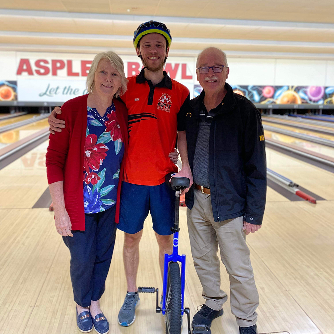 Bowling on One Wheel Australian Ben Johns Breaks Guinness World Record