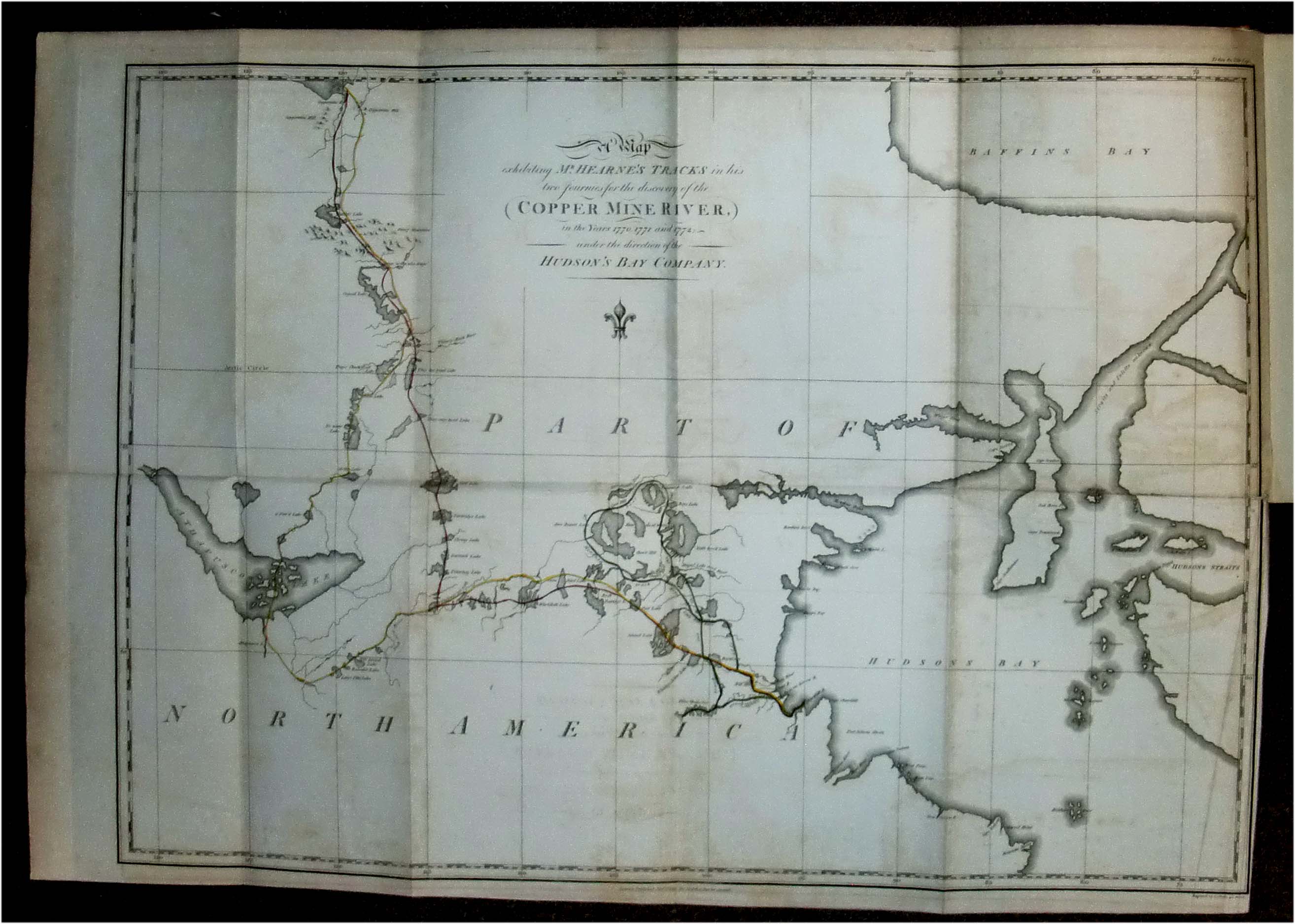 A Journey from the Prince of Wales's Fort in Hudson Bay, to the Northern Ocean. Undertaken by