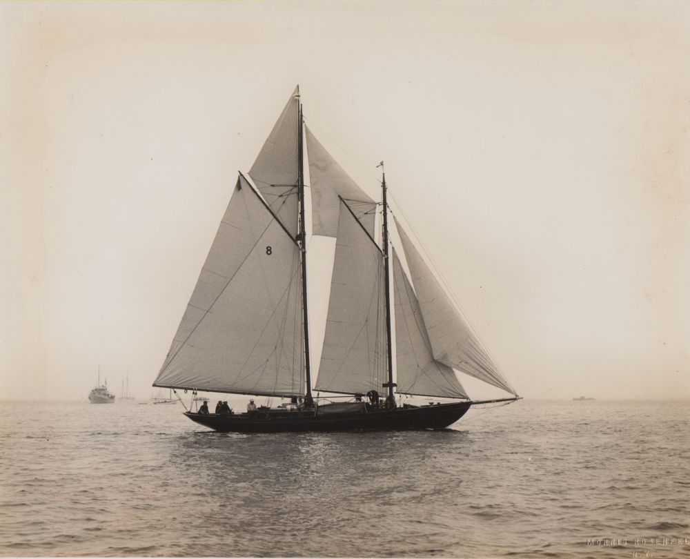 Log of Schooner Yacht Malabar VIII in Gibson Island Ocean Race 1929