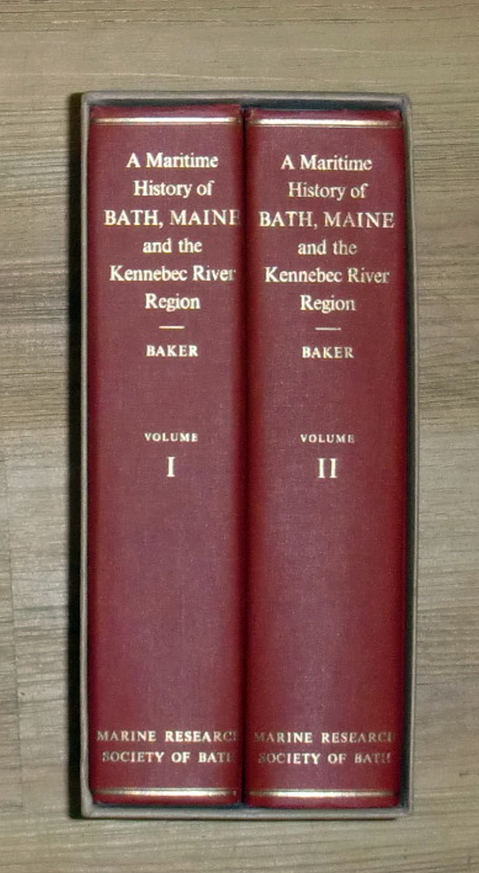 A Maritime History of Bath, Maine and the Kennebec River Region.