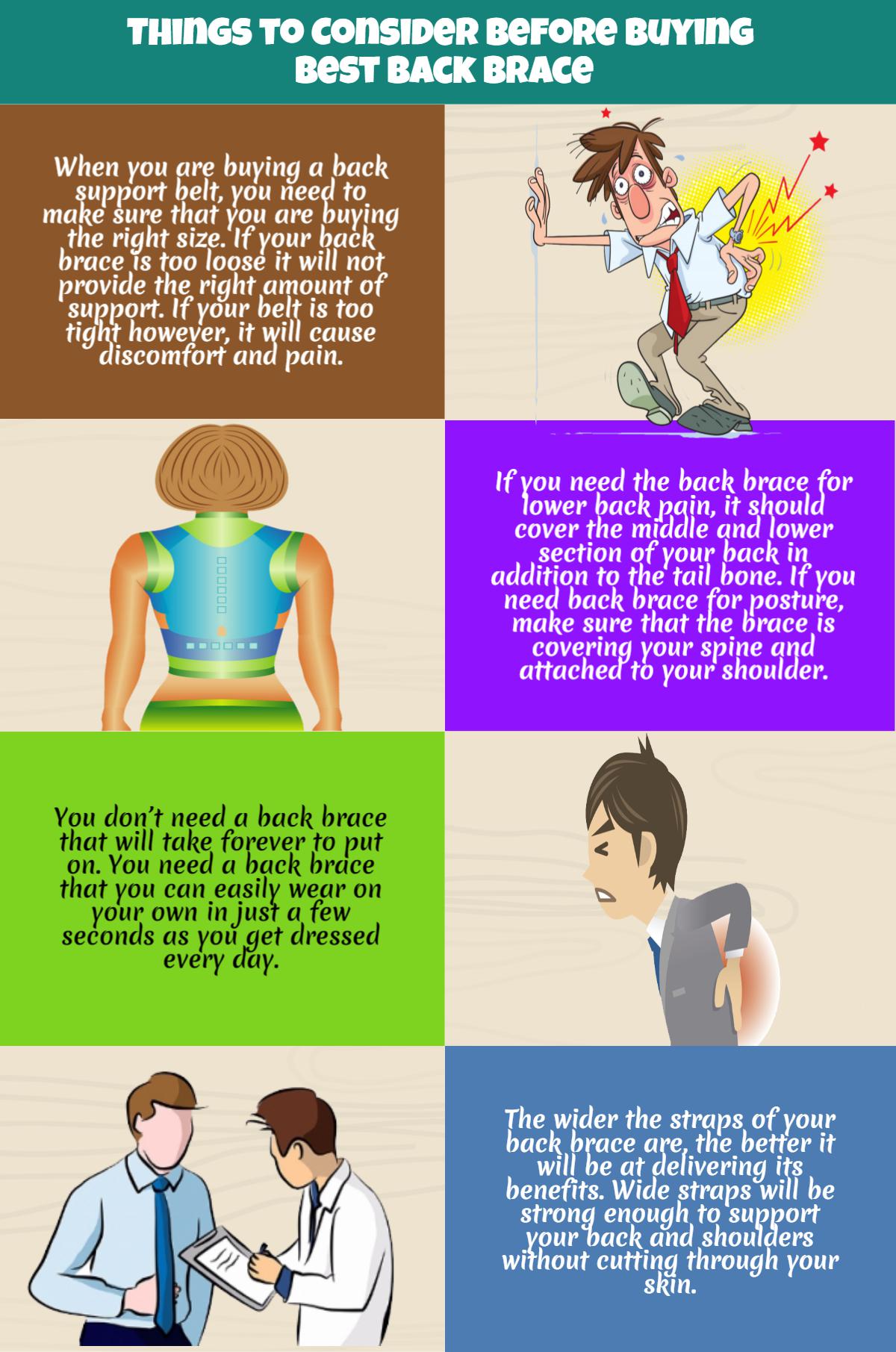 Back Brace Buying Guide (Infographic) Ten Reviewed
