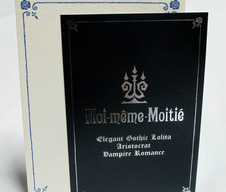 Moi Meme Moitie Logo Postcard and Envelope Set Tenshi Shop