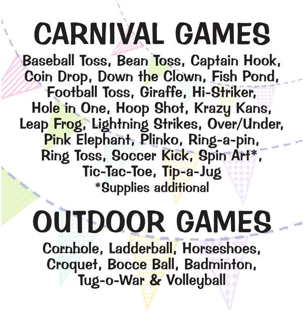 Carnival & Outdoor Games