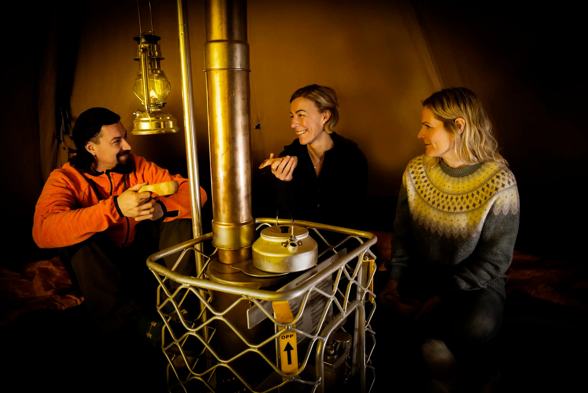 Volcano Multifuel stove size 15 Tentipi