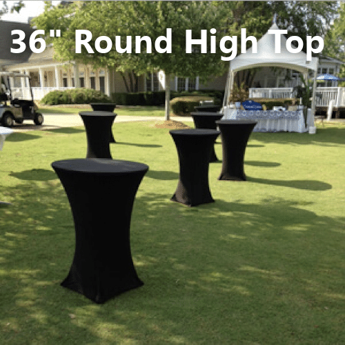36 inch High Top Table Rental Tent Rentals Plus