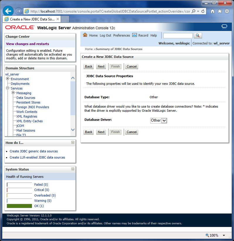 How to use the Teradata JDBC Driver with Logic 12c