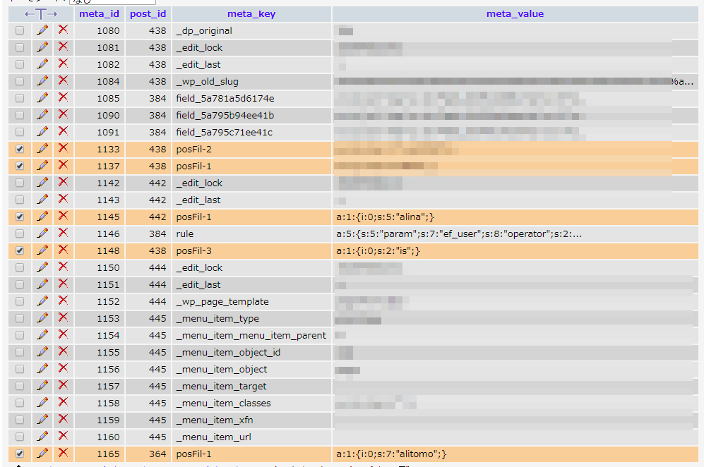 PHP 「ワードプレス」カスタムフィールドによる投稿の絞り込みについて｜teratail