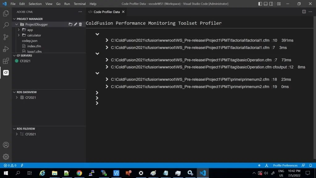 New Adobe ColdFusion Builder (VS Code Extension) Beta Release TeraTech