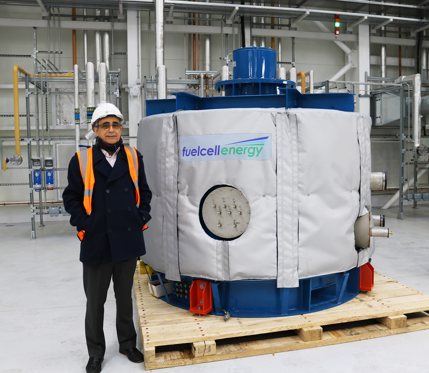 Advanced Molten Carbonate Fuel Cell research rig, unique in the UK