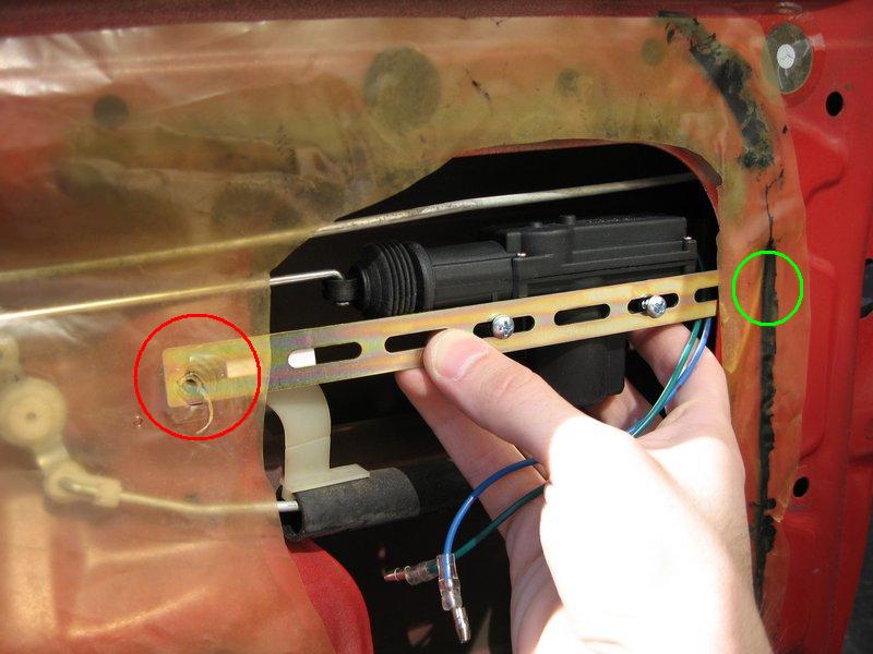 Power Door Lock Installation