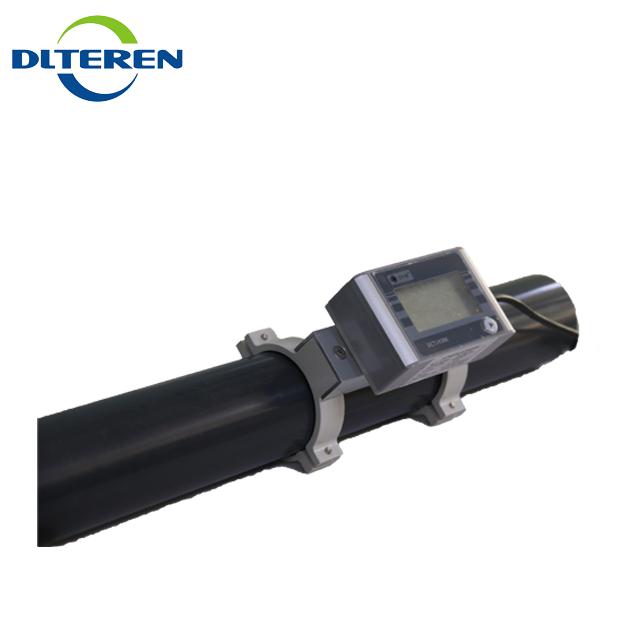 Easy to install Ultrasonic clampon flow meter water flowmeter