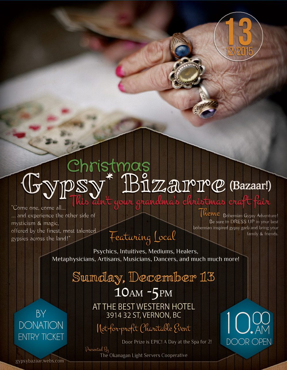 Christmas Gypsy Bizarre (Bazaar!) I'll Be There Will you?