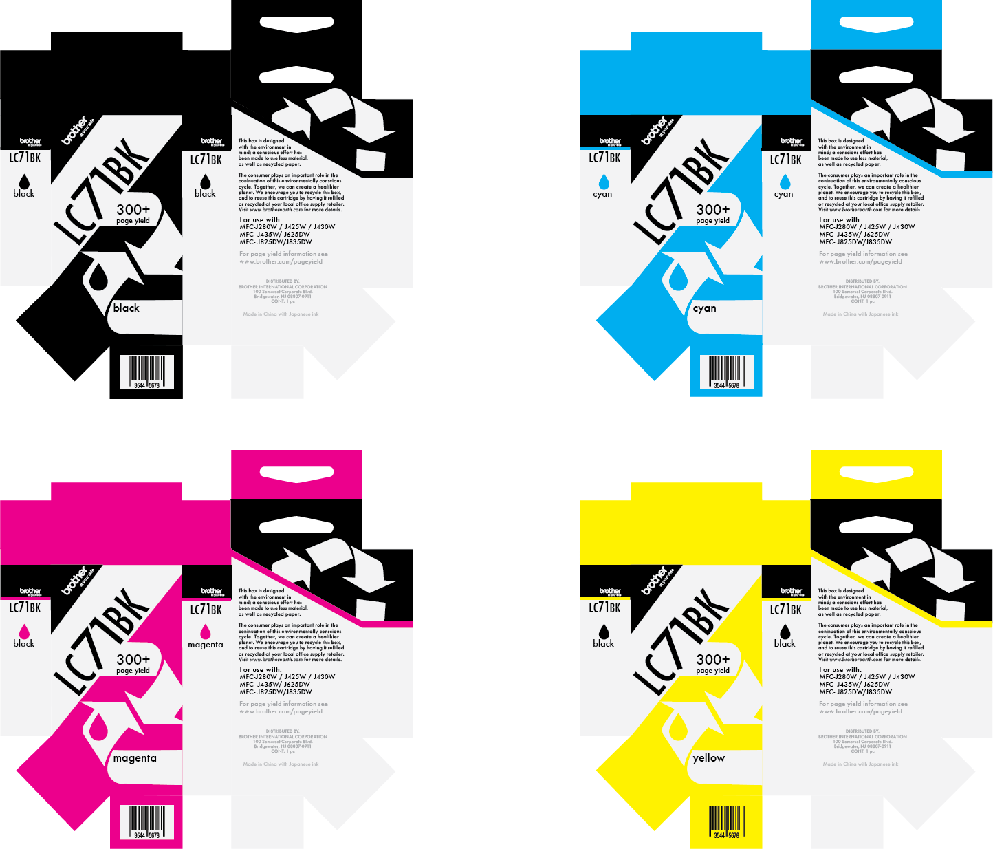 Sustainable packaging ink cartridges Teresa DeMio