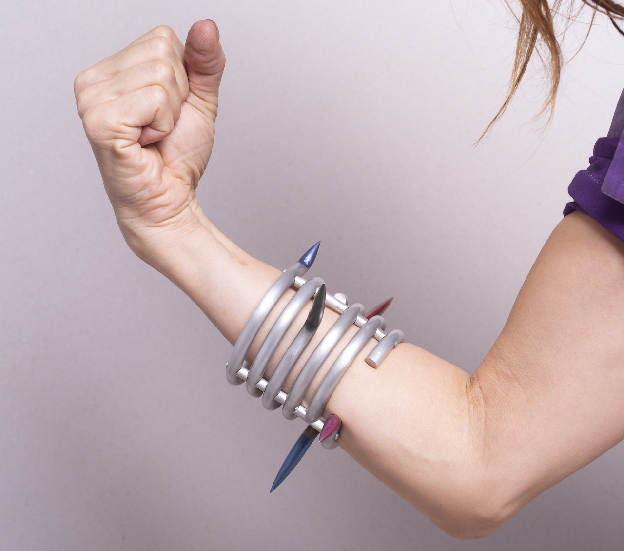 Selfdefense bracelet Teresa Milheiro Contemporary Handmade Jewelry