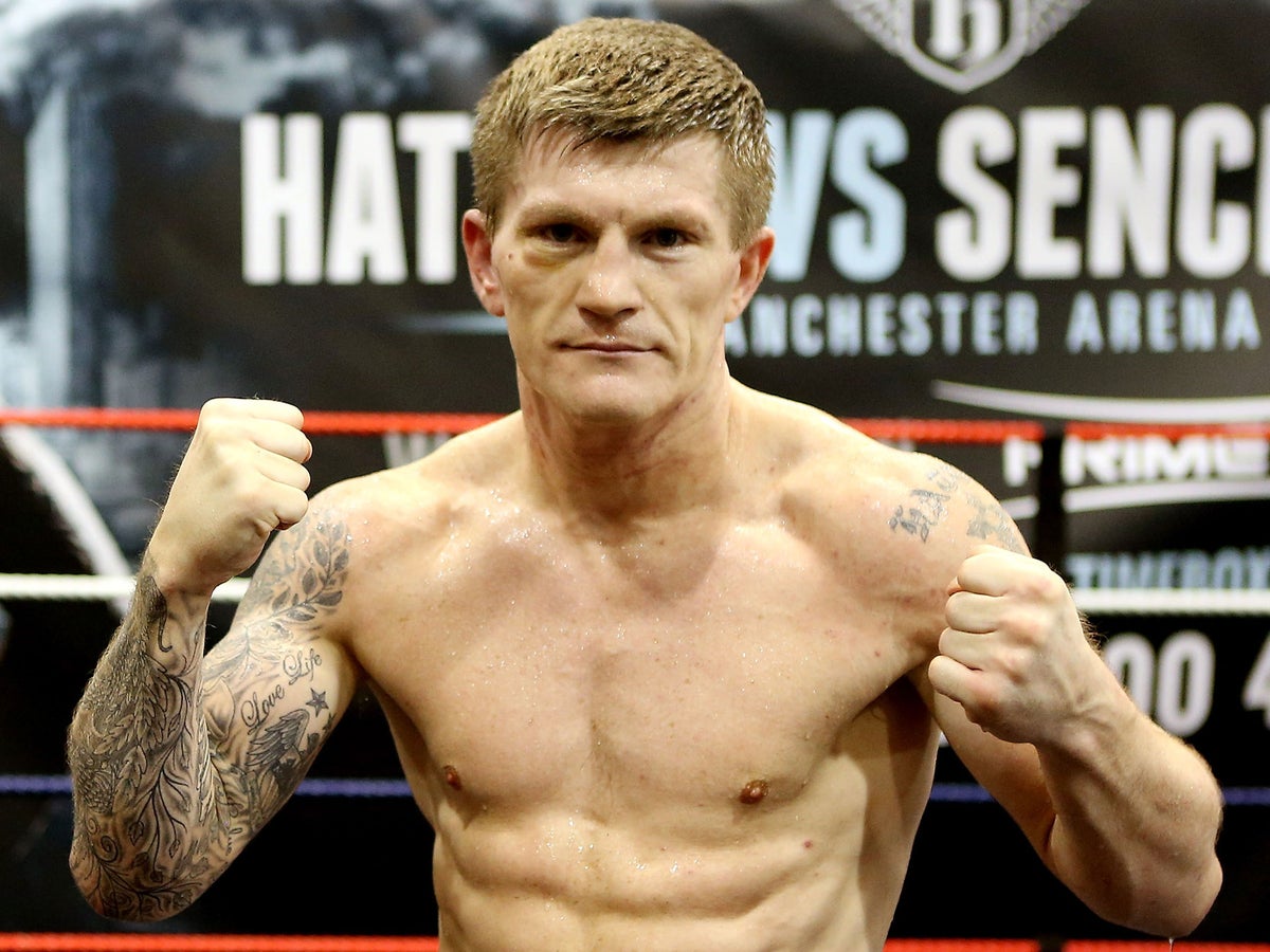 British former professional boxer Ricky Hatton angry at Floyd
