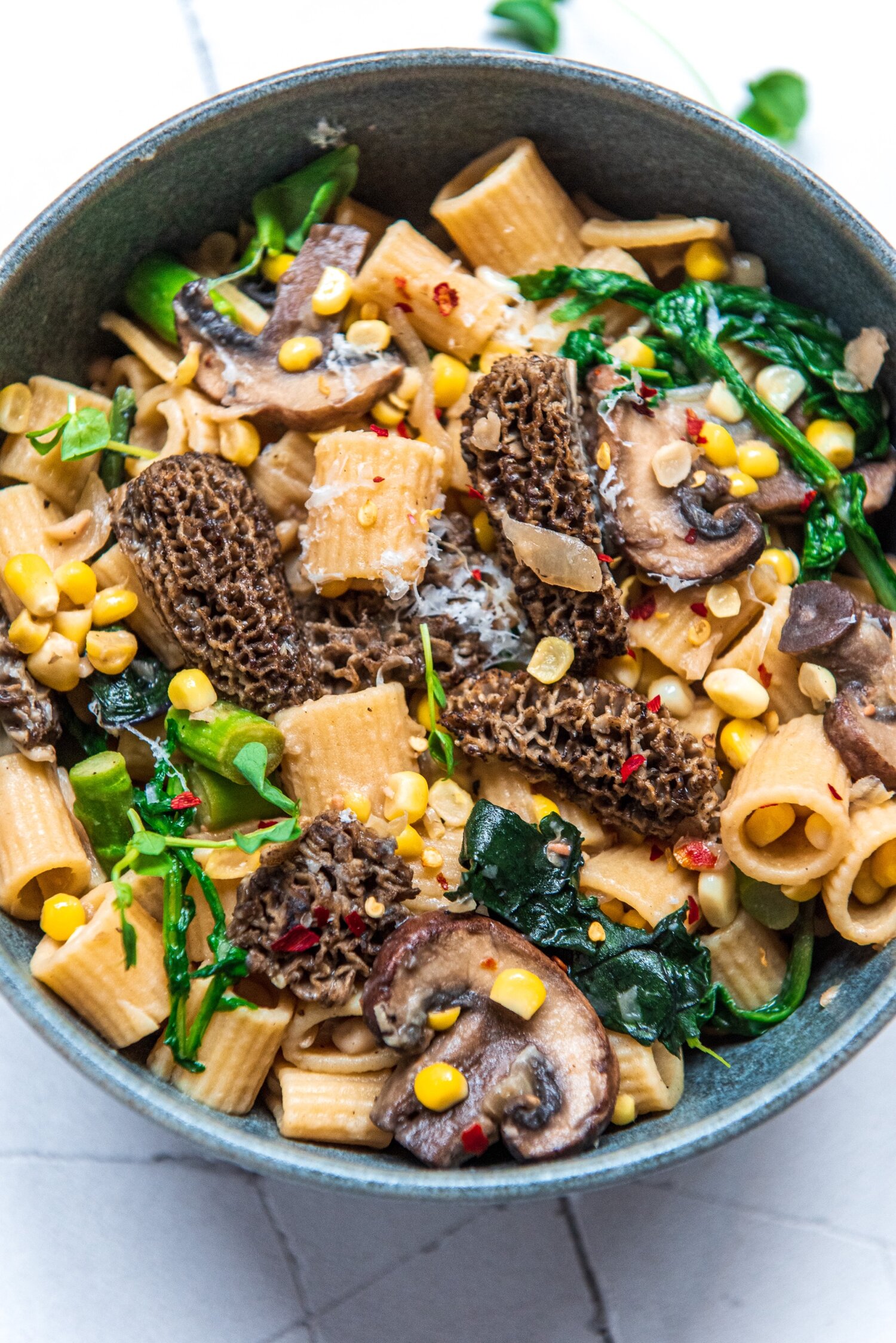 Morel and Corn Pasta TeriAnn Carty