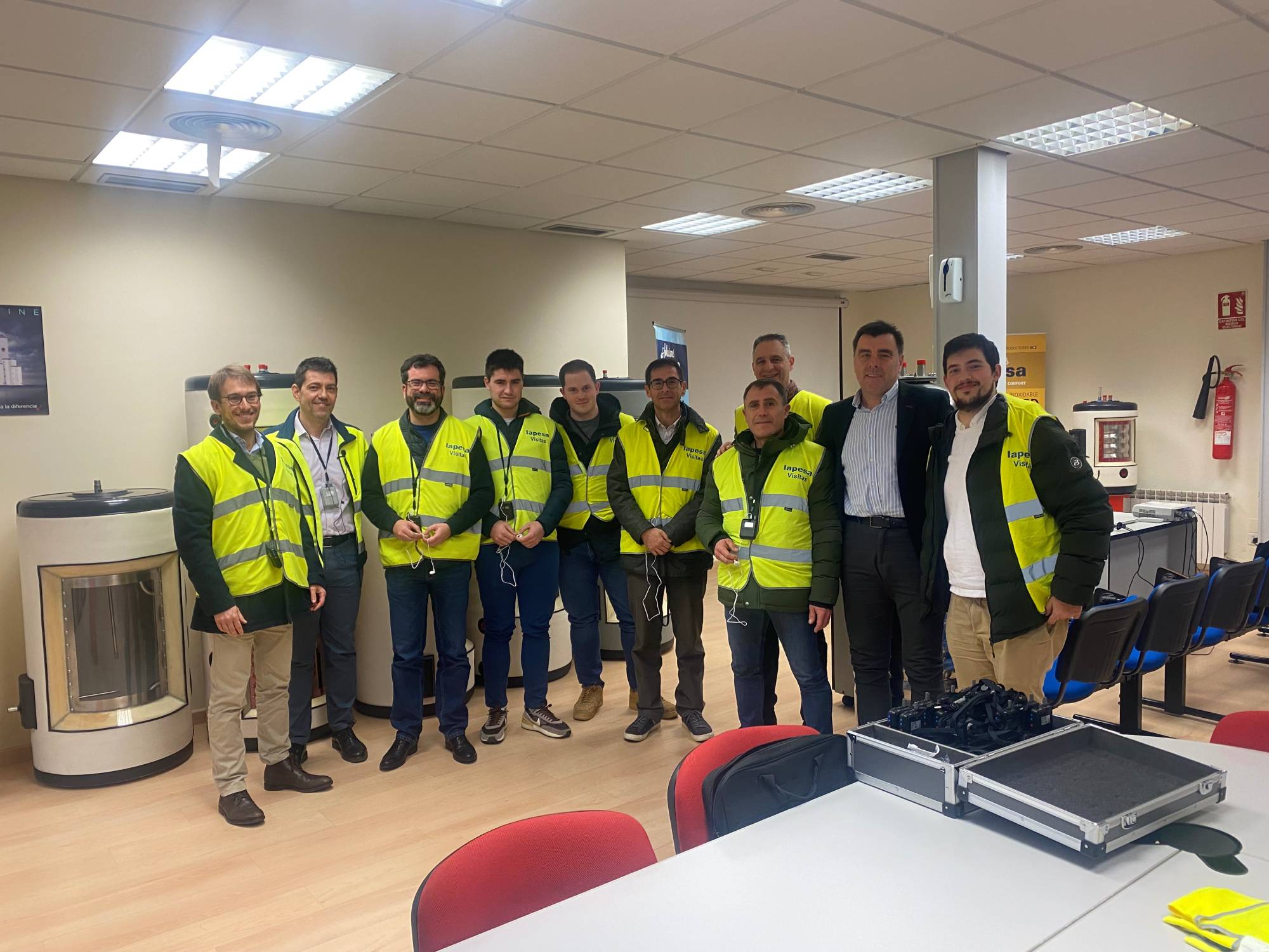 Visita con clientes a la fábrica de Lapesa en Zaragoza. | Termalde Group