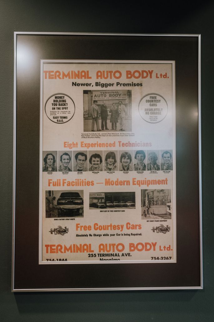 Our History Terminal Auto Body