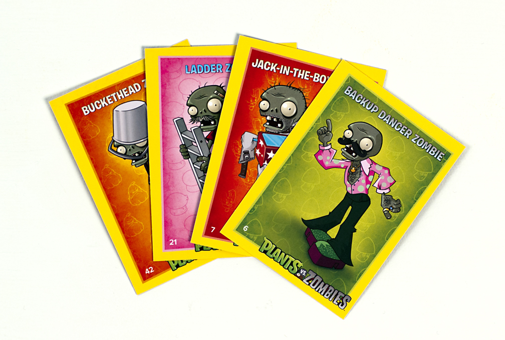 Plants vs. Zombies Trading Cards Now Available Profits Going to Charity