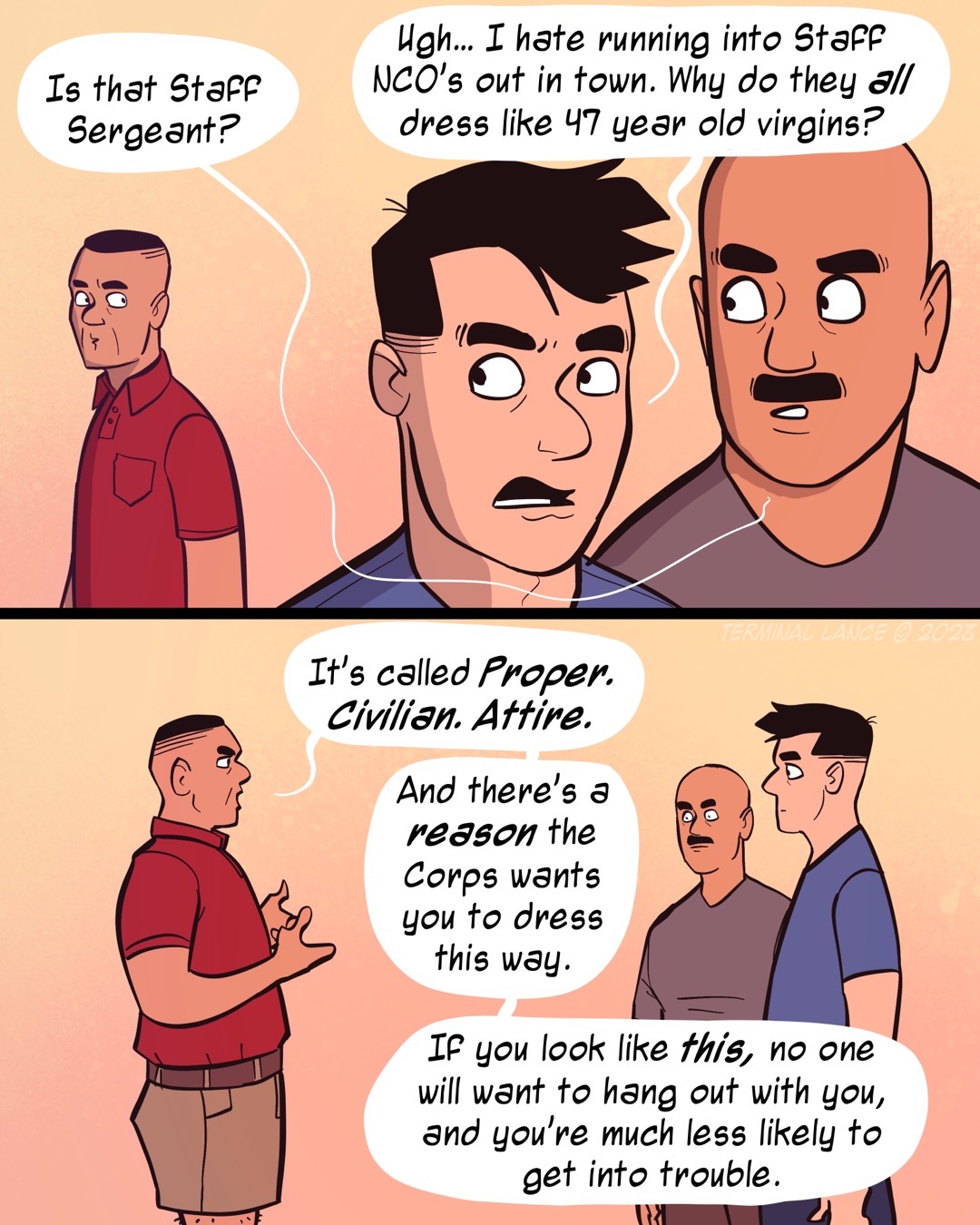 Proper Civilian Attire II Terminal Lance