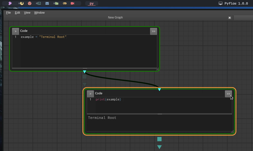Program in Visual and Modular Blocks in Python