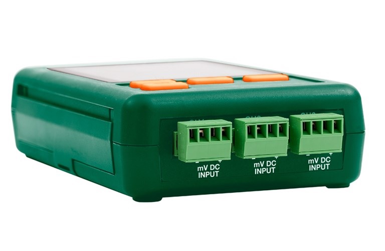3-kanals DC spænding datalogger
