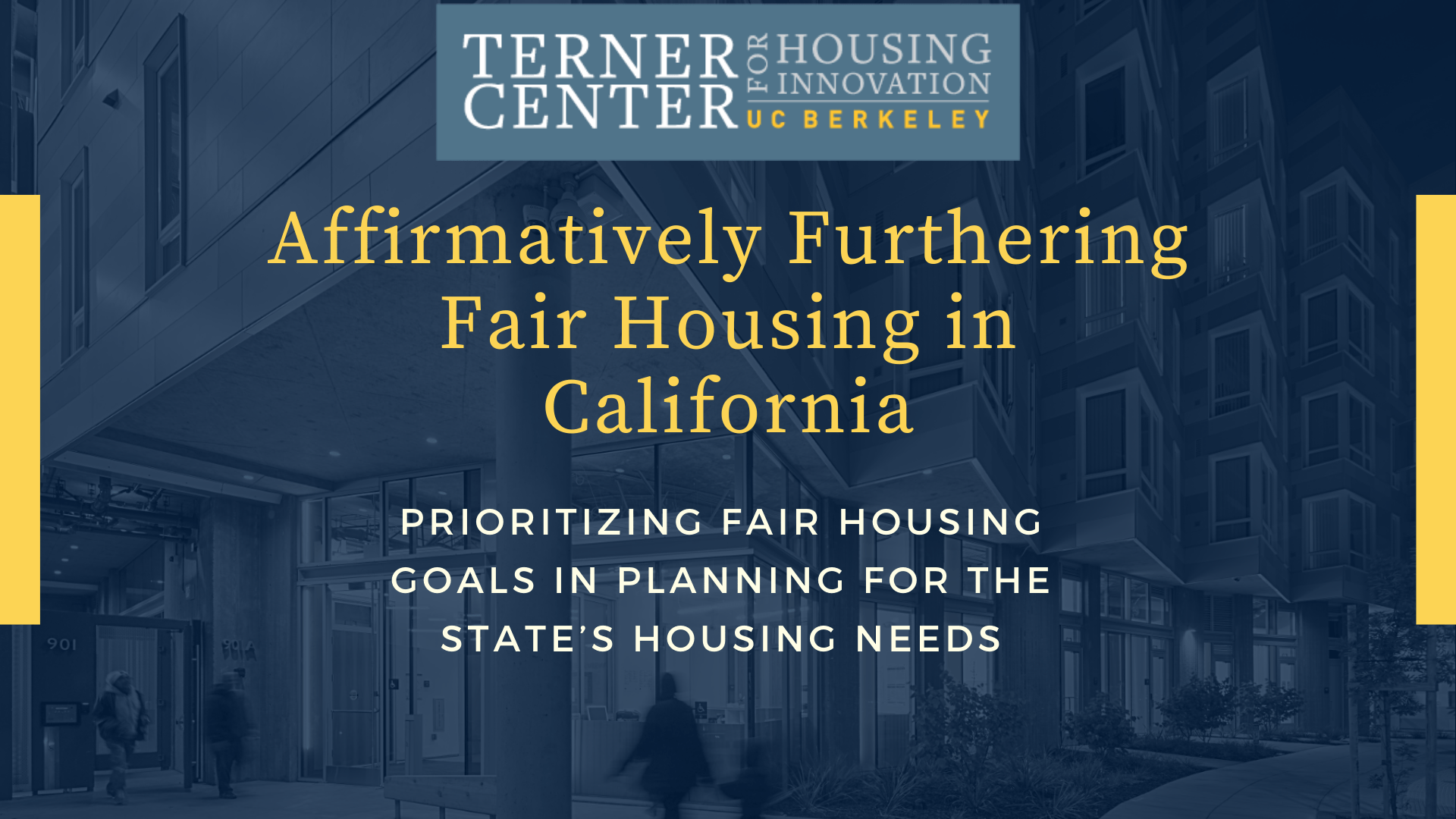 Past inar Affirmatively Furthering Fair Housing in California