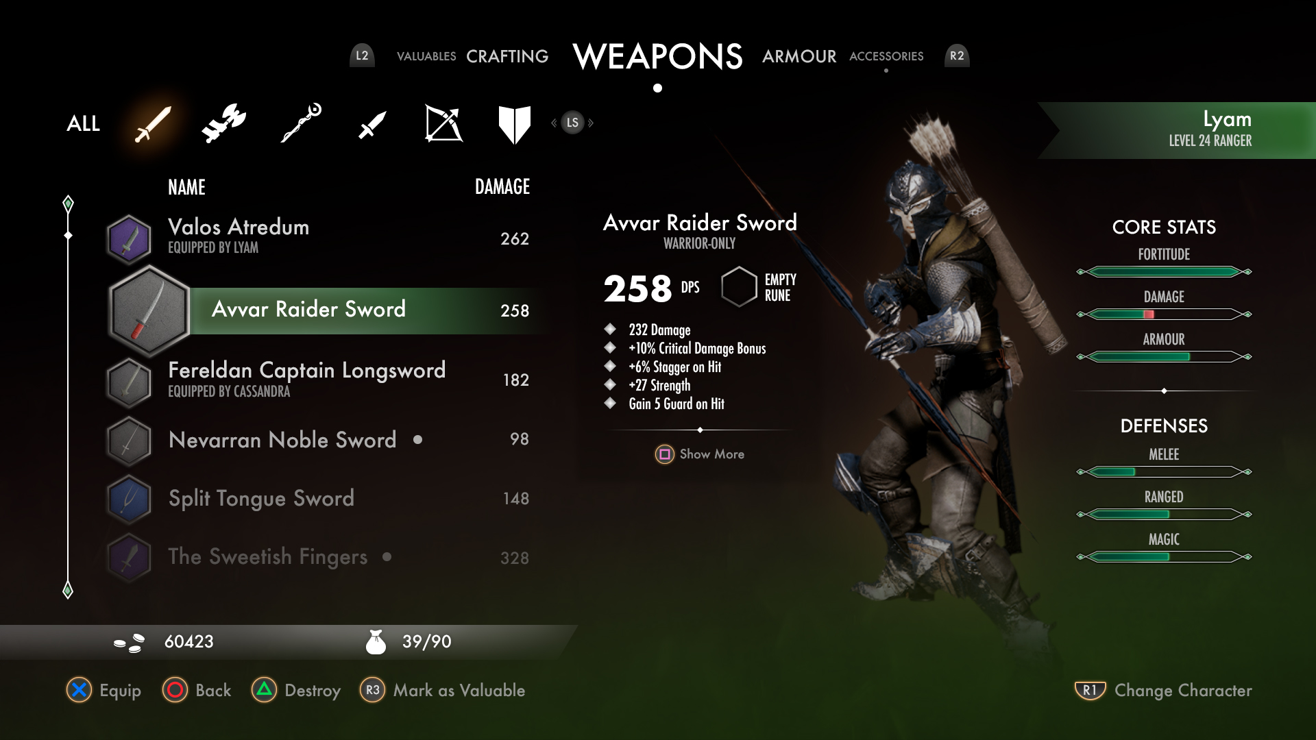 Dragon Age Inquisition UI/UX Redesign Tern Heads