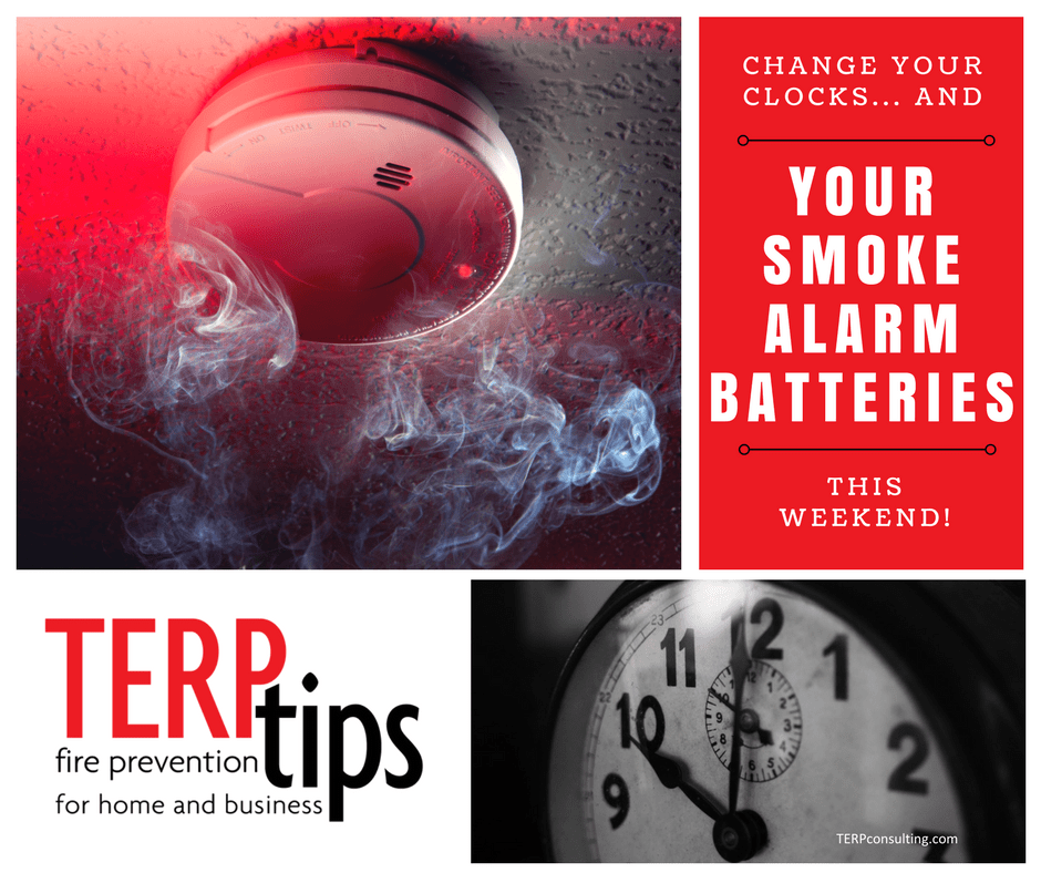 Smoke Alarms Save Lives! TERPconsulting