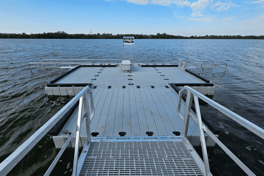 New Accessible Kayak Ramp at West Alton, Missouri Terrain Magazine