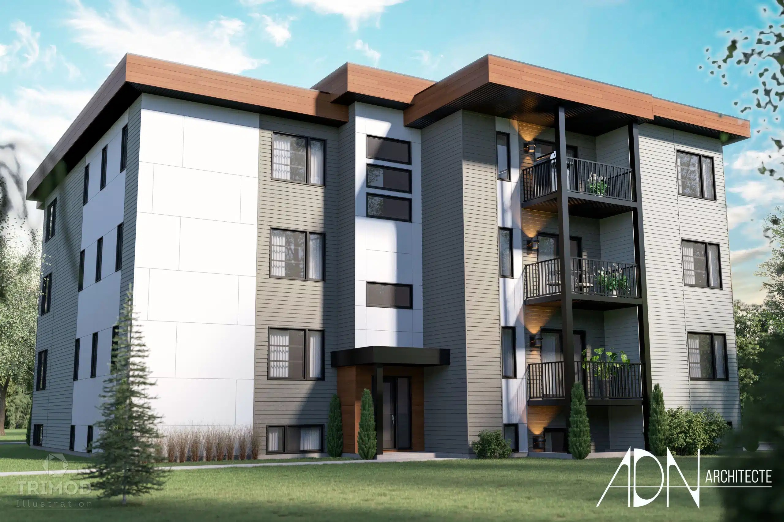 Condos locatifs de luxe à Québec Terrain Dev Construction