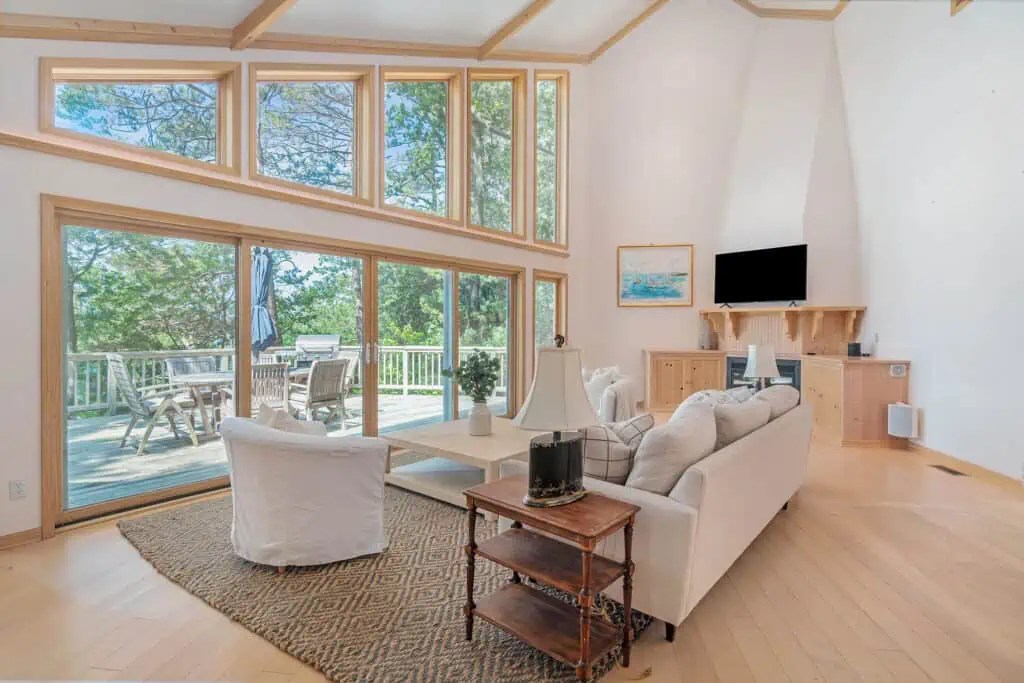 Decked Out Crystal Lake MI Vacation Rental Terra Innovations