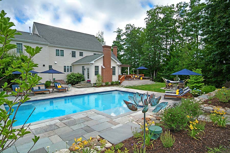 Bedford Pool Space NH Landscape Architects