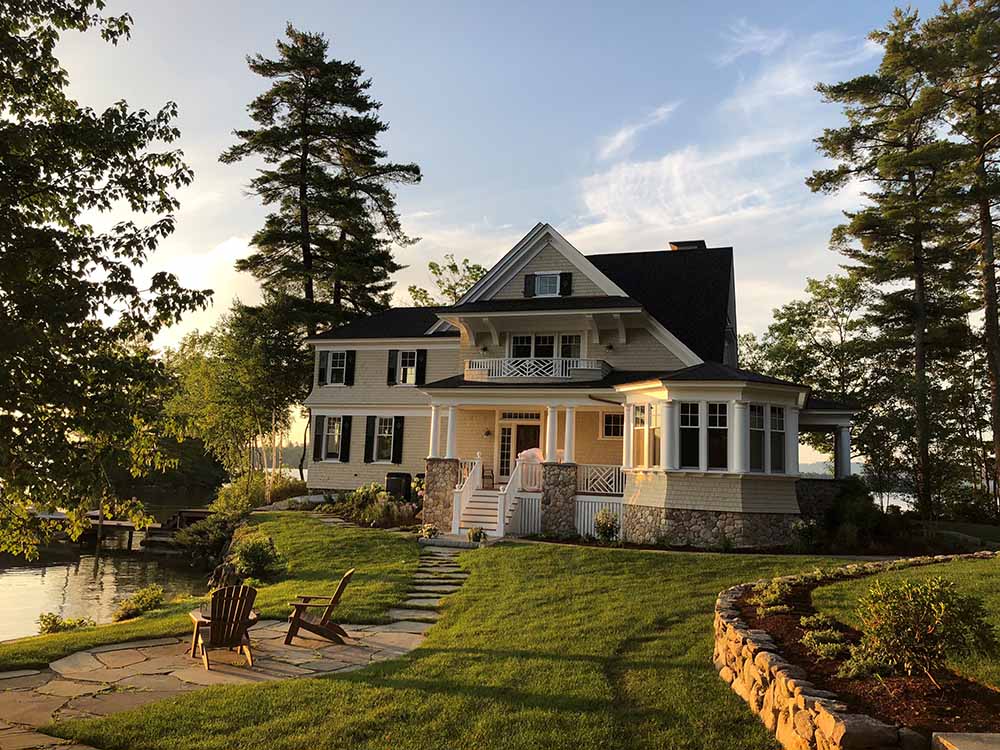 Meredith Lakeside Home Terrain Planning & Design LLC`