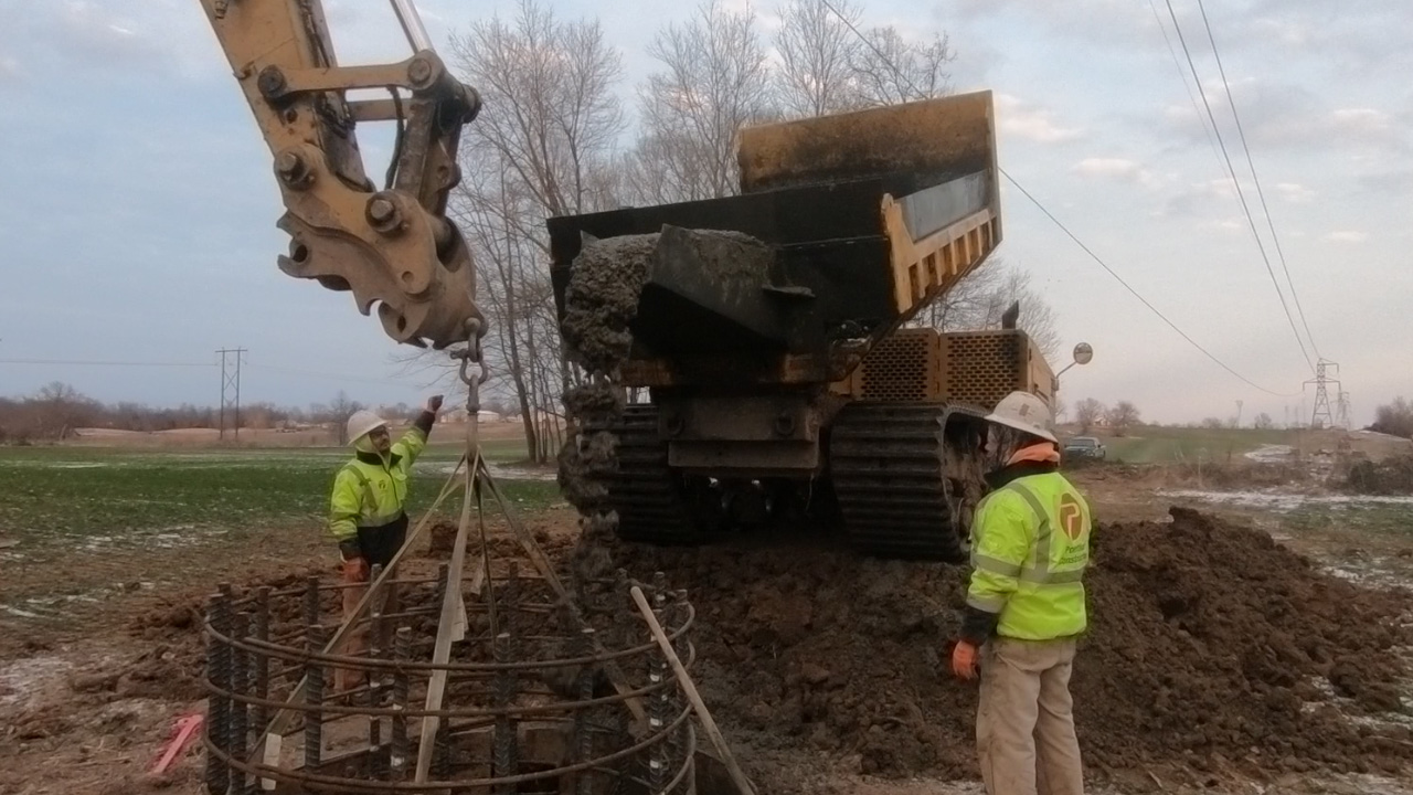 Concrete Chutes Rubber Tracked Crawler Carriers Terramac