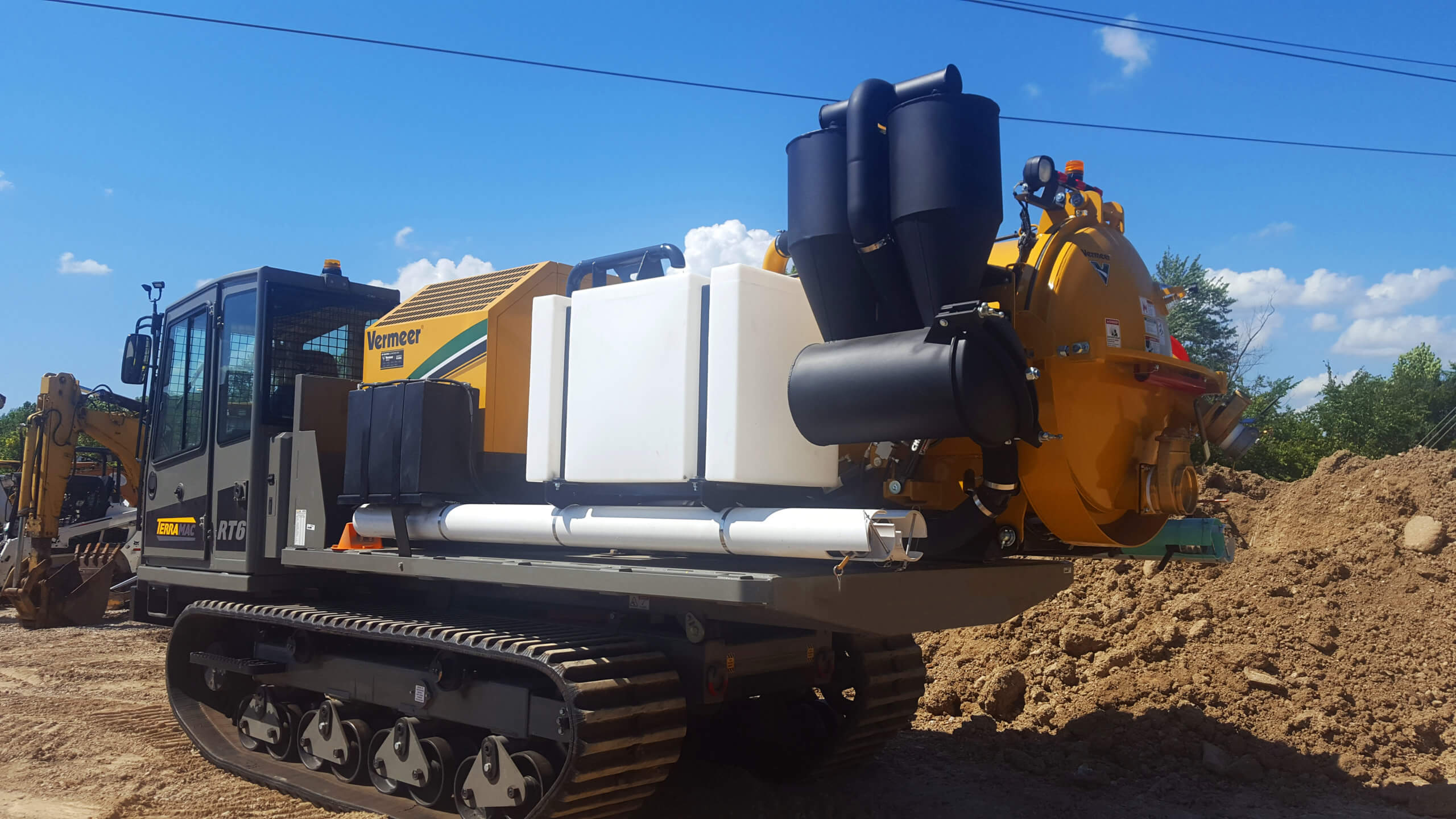 Vacuum Excavators Rubber Tracked Crawler Carriers Terramac