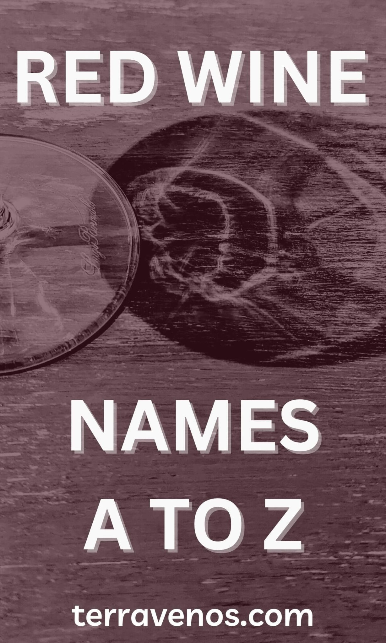 Red Wine Names A to Z